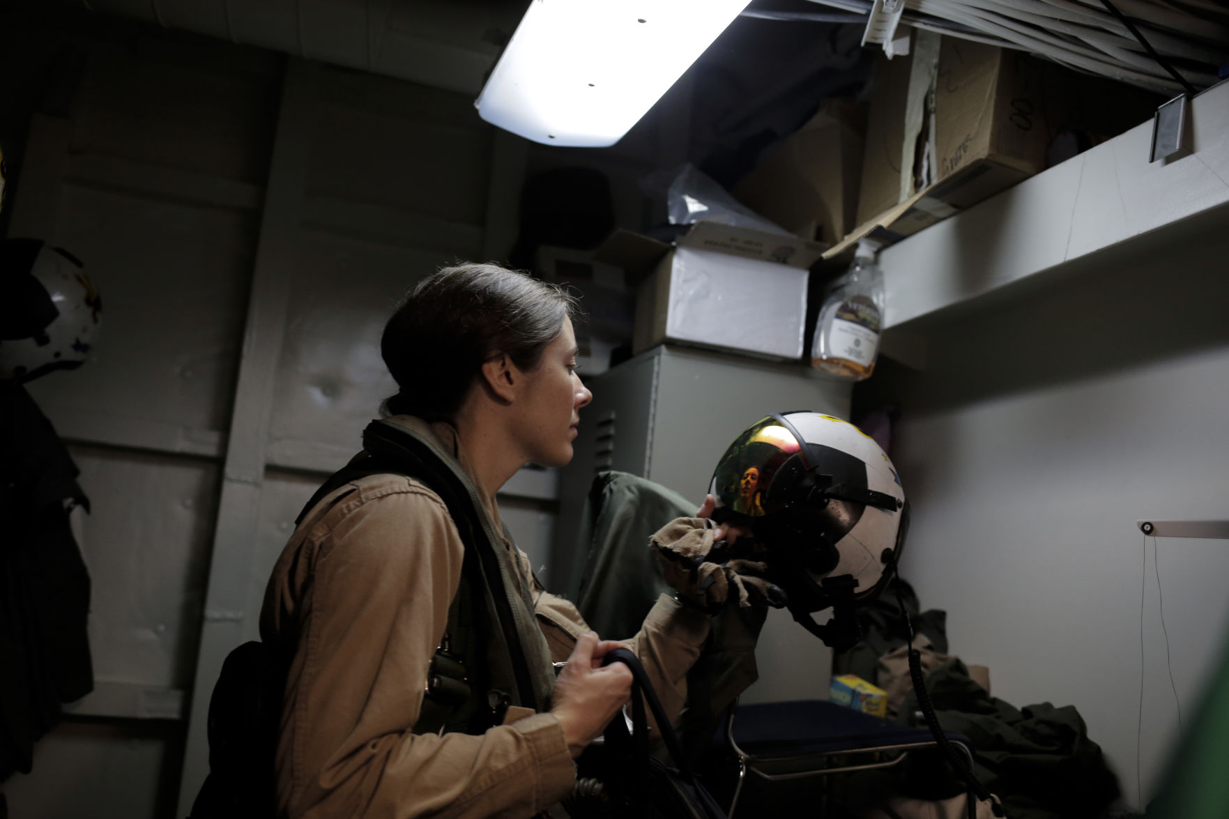 USS George H.W. Bush At Sea